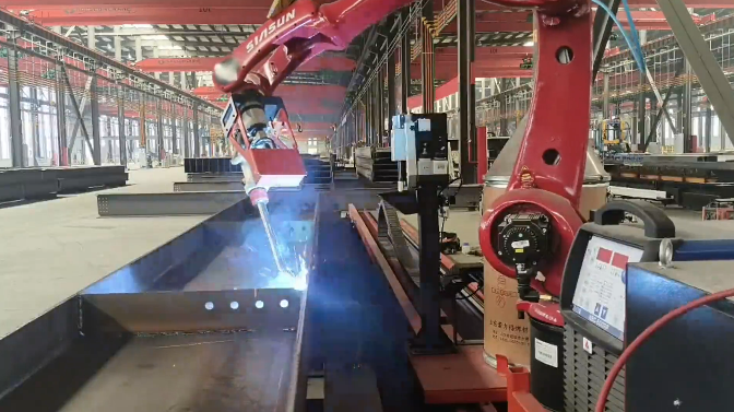 钢结构焊接软件推荐新松和道尔芬智能的组合