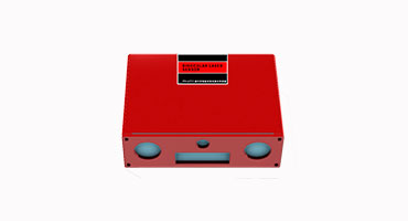 Binocular line laser camera